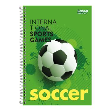 Imagem de Caderno Universitário Estampado School Basics 1 Matéria