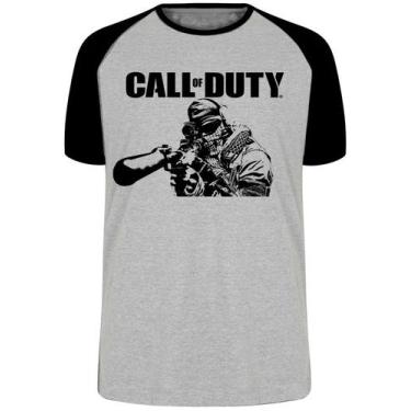 Imagem de Camiseta Call of Duty Blusa Plus Size extra grande adulto ou infantil,