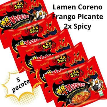 Imagem de Lamen buldak frango picante 2x spicy 5x