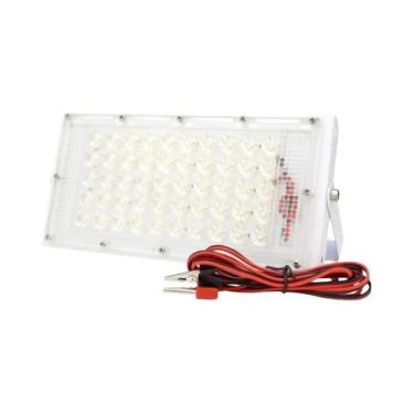 Imagem de Refletor LED Portátil De 50W 12V-85V Para Conexão De Bateria - DSELCHU