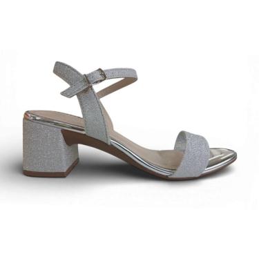 Imagem de Sandália Feminina Moleca Glamour Shine com Glitter