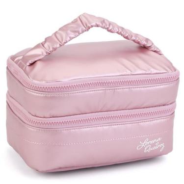 Imagem de Necessaire Feminina Juvenil Lorena - Seanite, Rosa