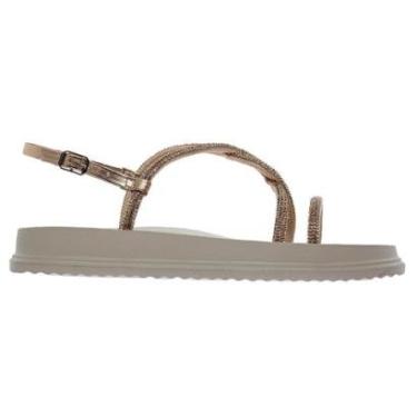 Imagem de Sandália Papete Feminino Dakota Y6246 Bege-Feminino