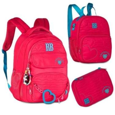 Imagem de KIT MOCHILA DE COSTAS E LANCHEIRA E ESTOJO BOX REBECCA BONBON-Unissex
