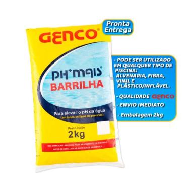 Imagem de Elevador de Ph Barrilha Leve Genco Ph Mais Para Piscinas Água 2kg