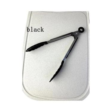 Imagem de Pinças De Cozinha Em Aço Inoxidável Resistentes Ao Calor E Antiderrapa