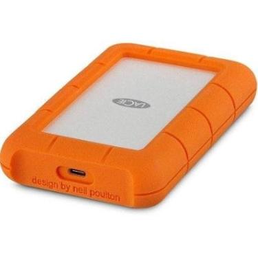 Imagem de HD Externo LaCie 2TB Rugged, USB-C, Laranja - STFR2000800-Unissex
