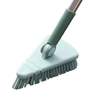 Imagem de Escova de Limpeza com Cabo Longo Flexível Multilimpador para Banheira Azulejo Vaso Sanitário Cozinha e Soleira Ferramenta Doméstica Armazenamento Fácil