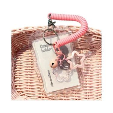 Imagem de Porta-chaves Transparente Para Photocard Kpop, Capa Protetora Para Fot