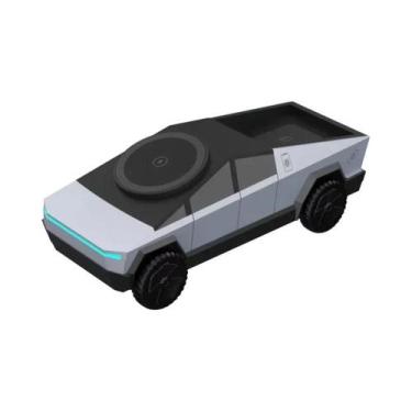 Imagem de Carregador Sem Fio Magnético 3 Em 1 Suporte Para Telefone De Carro Par