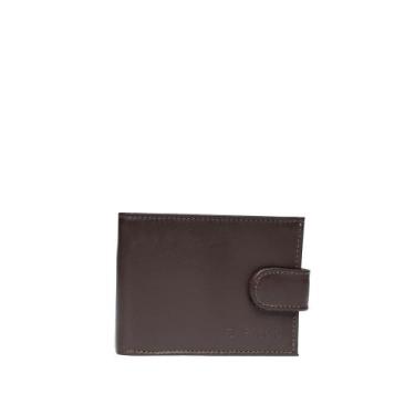 Imagem de Carteira Masculina Fasolo H016035101 Couro Slim Café, Café, Único