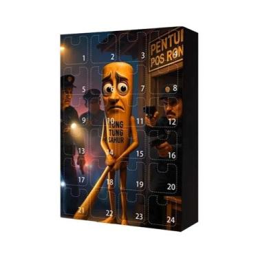 Imagem de 24 Peças Figuras Modelo Italian Brainrot Tung Tung Tralalero Bananini 