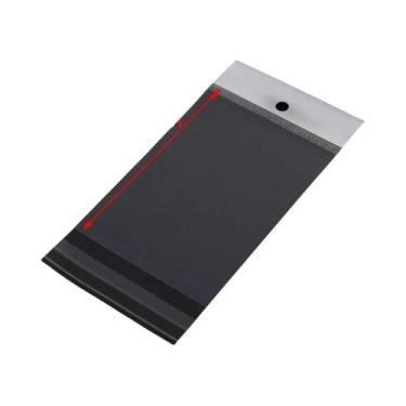 Imagem de Sacos Transparentes Autoadesivos Para Joias 100un. Embalagem Plástica 