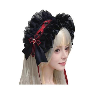 Imagem de Tiara De Morcego Para Crianças, Acessório De Cabelo Para Festas De Hal