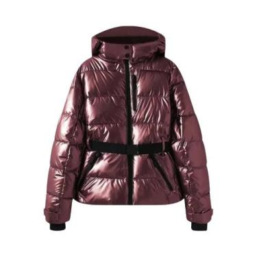 Imagem de Jaqueta Feminina Impermeável Com Capuz E Aquecimento Na Cintura, Série