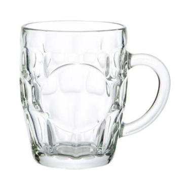 Imagem de Caneca de Vidro 545ml - Transparente e Resistente - Genérico