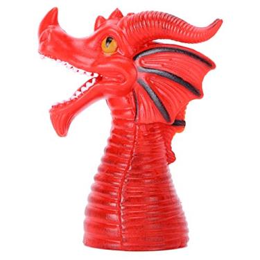 Imagem de Naroote Ferramenta de Desviador de Liberação de Ultra Inteligente Em Formato de Dragão de Silicone IP, Seguro para Máquina de Lavar Louça, Liberação Rápida de para Entusiastas de Fogão (Vermelho)