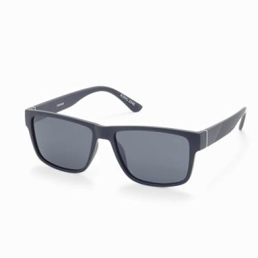 Imagem de Óculos de Sol Casual Polarizado Masculino King One, Lente UV400 Kit contém Case Couro ECO (Preto)