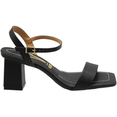 Imagem de Sandália Salto Bloco Médio Vizzano Fivela Macia Feminina
