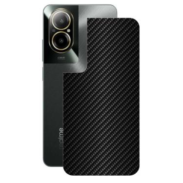 Imagem de Película para Realme C67 - Traseira de Fibra de Carbono Preta - Gshield