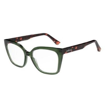 Imagem de Armação de Óculos Colcci Laura C6293ke254 Verde Translúcido cat1-Feminino
