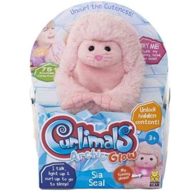 Imagem de Pelucia Interativa Curlimals ARTIC GLOW Sia a Foca