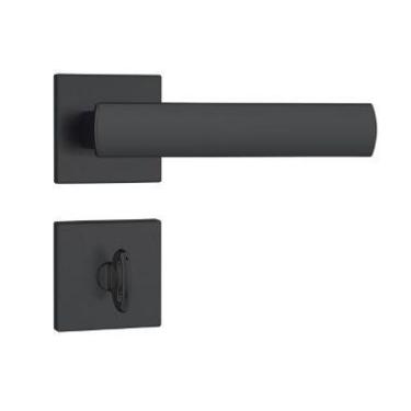 Imagem de Fechadura Wc Banheiro 823/35 Rq1 Preto Fosco Stam