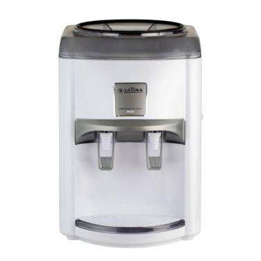 Imagem de Bebedouro de Água Gelada Latina BR355 Branco e Fumê 220V