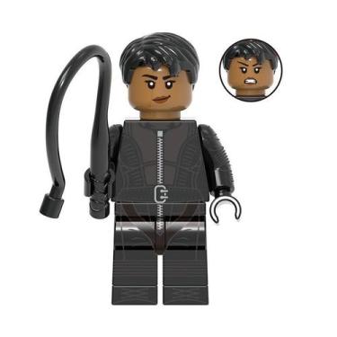 Imagem de Boneco super heroi vilão hq bloco de montar, MULHER GATO