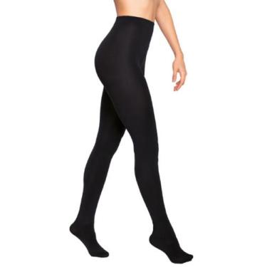 Imagem de Meia Calça Fio 80 Opaca Loba 5858-001, Preto, GG