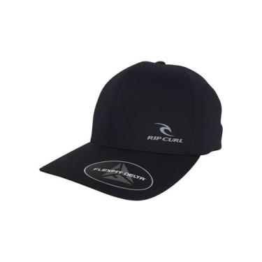 Imagem de Boné Rip Curl Delta Flexfit Cap Black, Único, Blk