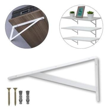 Imagem de Suporte Mão Francesa Para Prateleira E Móveis 48,5X26Cm - Fertak