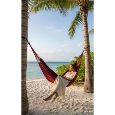 Imagem de Rede De Descanso Casal Algodão 4m Leve Conforto - Congratulations Stor