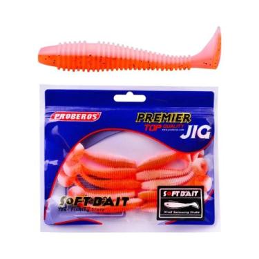 Imagem de Iscas De Silicone Macio Em Formato De Minhoca 50 Peças 6cm 7cm 7.5cm I