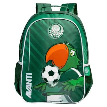 Imagem de Mochila De Costas Infantil Escolar Futebol Palmeiras Verdão 16462 Ofic
