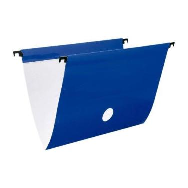 Imagem de Pasta Suspensa DelloPlus Plastificada 0099 Azul C/6