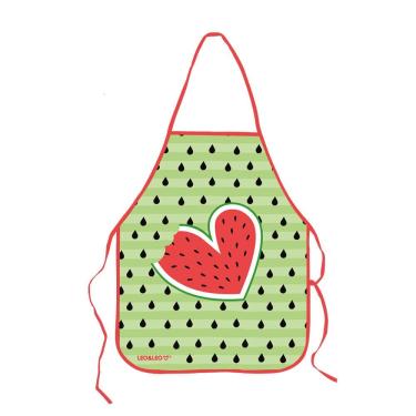 Imagem de Avental Infantil Leonora Plástico Decorado Melancia