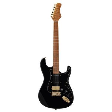 Imagem de Guitarra Stratocaster 2S 1H BK T-640 Super BK - Tagima