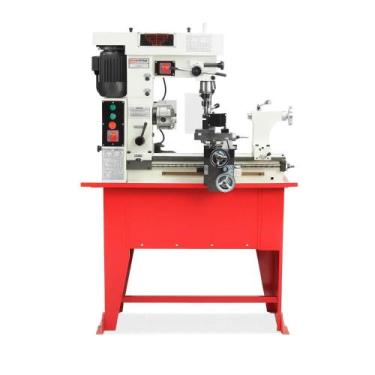 Imagem de Torno Furadeira Fresadora 3 em 1 - 500mm - 550w - 220v - Monofásico - 