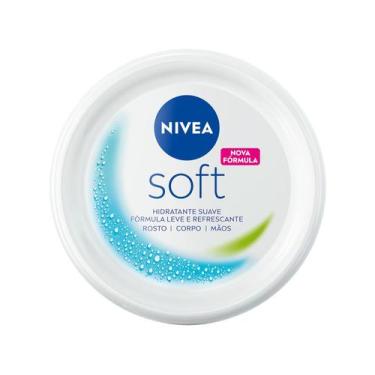 Imagem de Creme Hidratante Nivea Soft 97g, Sem fragrância, 97g
