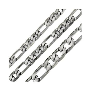 Imagem de Colar Elo Cubano Banhado a Ouro Para Homens E Mulheres, Elo De Aço Ino