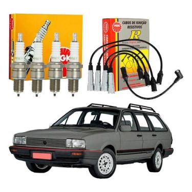 Imagem de Kit Vela Cabo Ngk Quantum 1.8 2.0 Gasolina 1984 A 1990