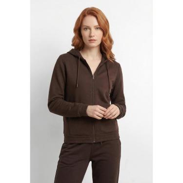 Imagem de Jaqueta feminina moletom com capuz 61377-Feminino