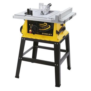 Imagem de Serra de Bancada SST1801-B2 10" 1800W 220V com Rodas para Transporte Amarelo STANLEY