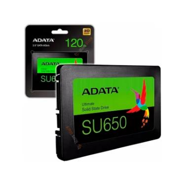 Imagem de SSD Adata 120GB, SU650, 520MBps, SATA 2.5 - ASU650SS-120GT-R