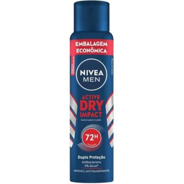 Imagem de Desodorante Aerosol Nivea Men Active Dry Impact 200ml