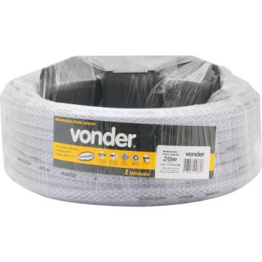 Imagem de Mangueira Para Jardim 7/16 Transparente Trancada Suporte Co - Vonder
