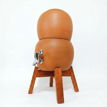 Imagem de Filtro De Barro Bebedouro Para Agua Purificador Colmeia