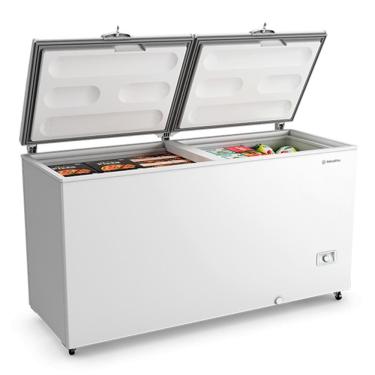 Imagem de Freezer e Refrigerador Horizontal Metalfrio Da550if 2 em 1 com 543L e Duas Portas Bivolt