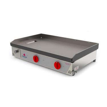 Imagem de Chapa Bifeteira a Gás PR-800G Inox Style para Fritura Reforçada com Coletor de Gordura Cinza Progás